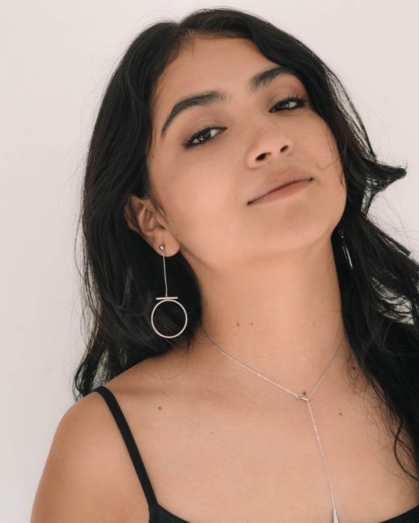 PENDIENTES LARGOS ARO VINTAGE - ACERO INOXIDABLE