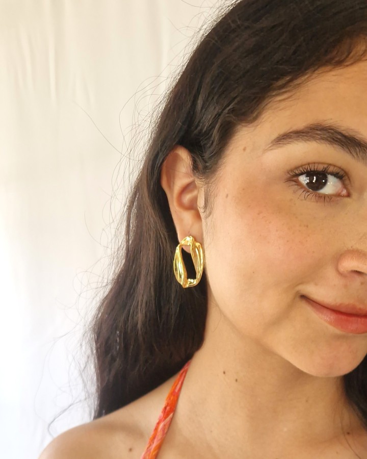 PENDIENTES VINTAGE - ACERO INOXIDABLE