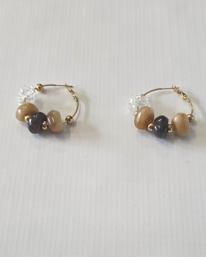 AROS GRANDES CON BOLAS DE RESINA