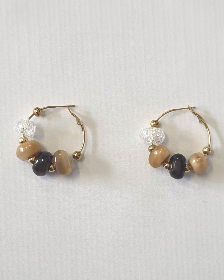 AROS GRANDES CON BOLAS DE RESINA