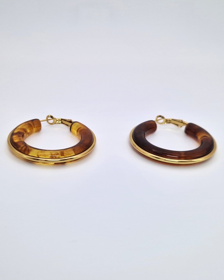 AROS DORADOS COLORES EFECTO MÁRMOL - ACERO INOXIDABLE