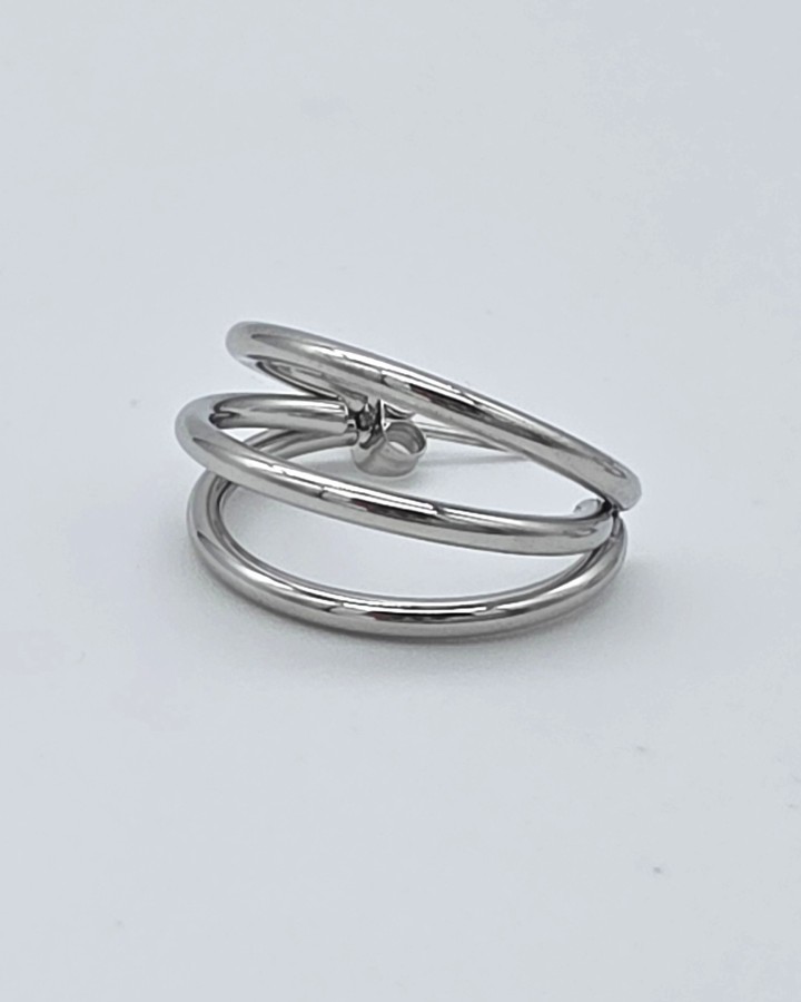 AROS TRIPLES - ACERO INOXIDABLE