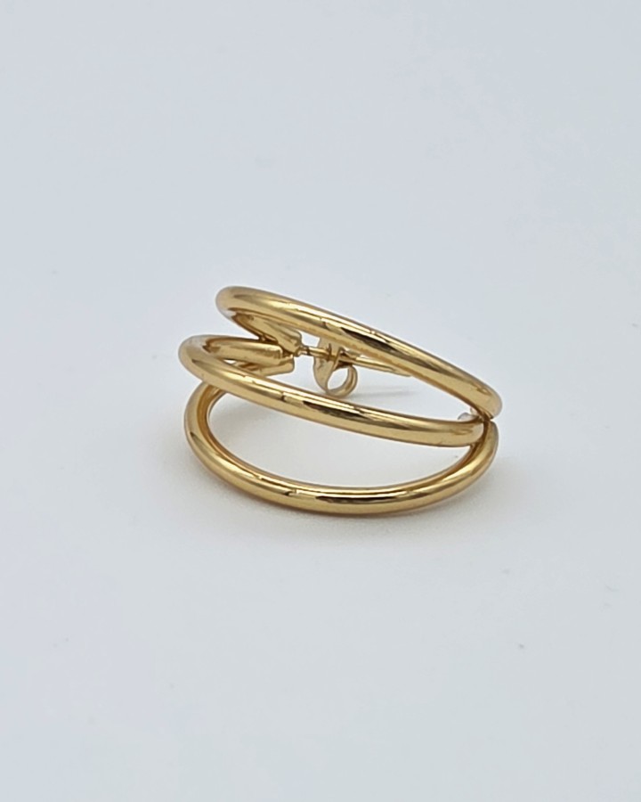 AROS TRIPLES - ACERO INOXIDABLE