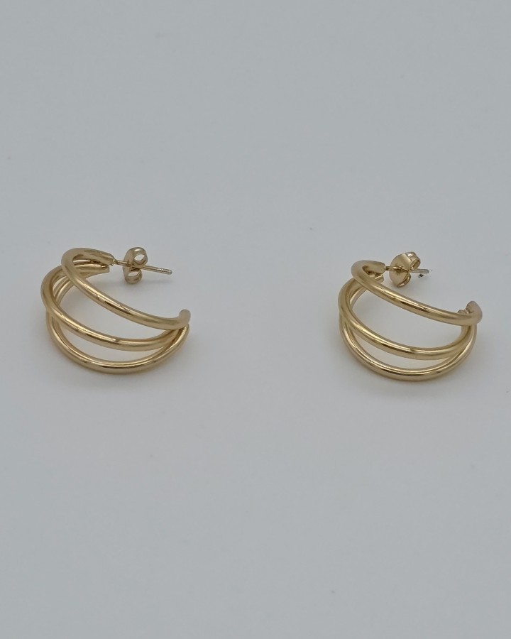 AROS TRIPLES - ACERO INOXIDABLE