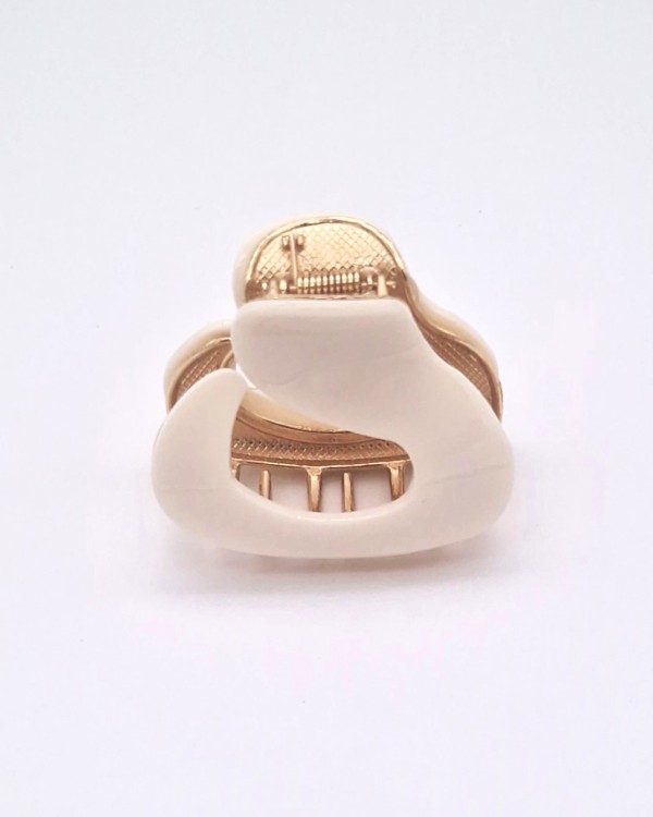 PINZA DE PELO NACARADA OVALADA