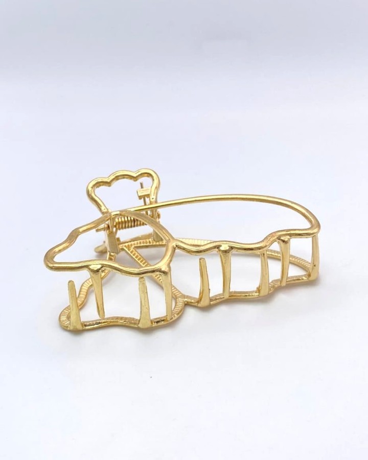 PINZA DE PELO METÁLICA MARIPOSA