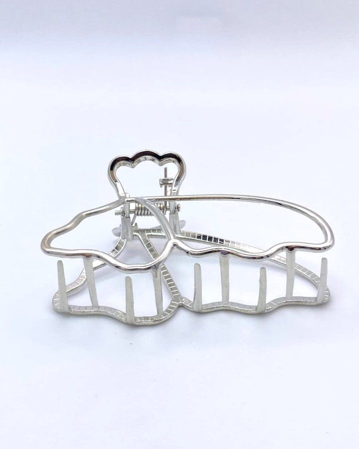 PINZA DE PELO METÁLICA MARIPOSA