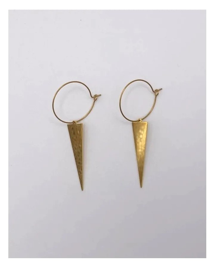 AROS CON TRIANGULO - ACERO INOXIDABLE