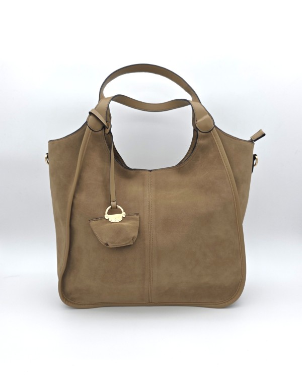 BOLSO DE HOMBRO EFECTO PIEL