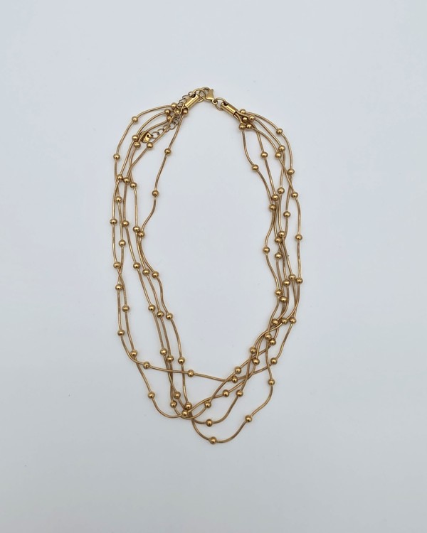 COLLAR MÚLTIPLE - ACERO INOXIDABLE