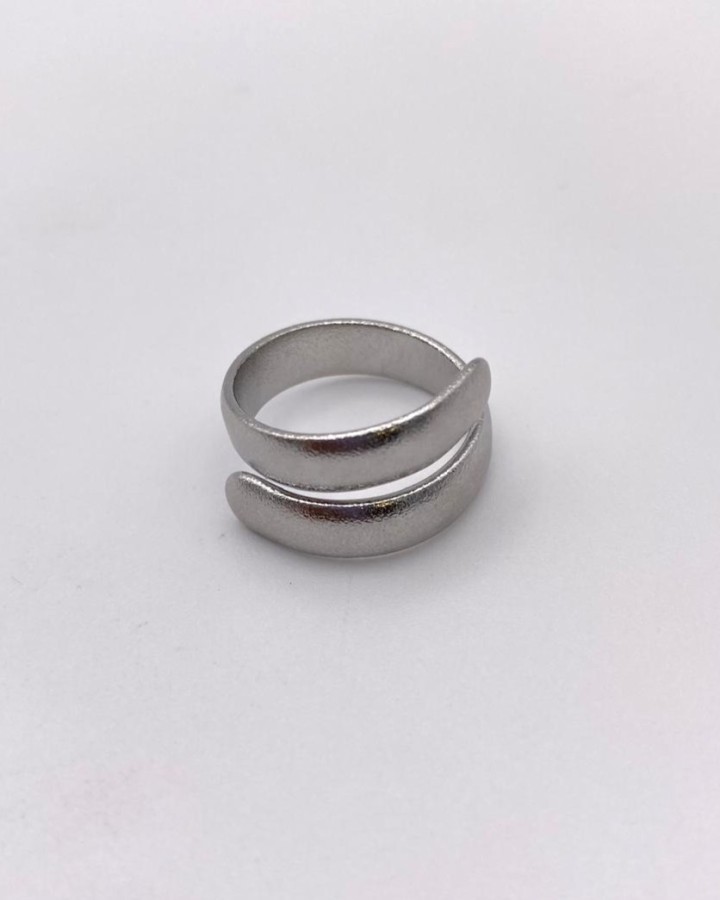 ANILLO AJUSTABLE DOBLE MATE - ACERO INOXIDABLE