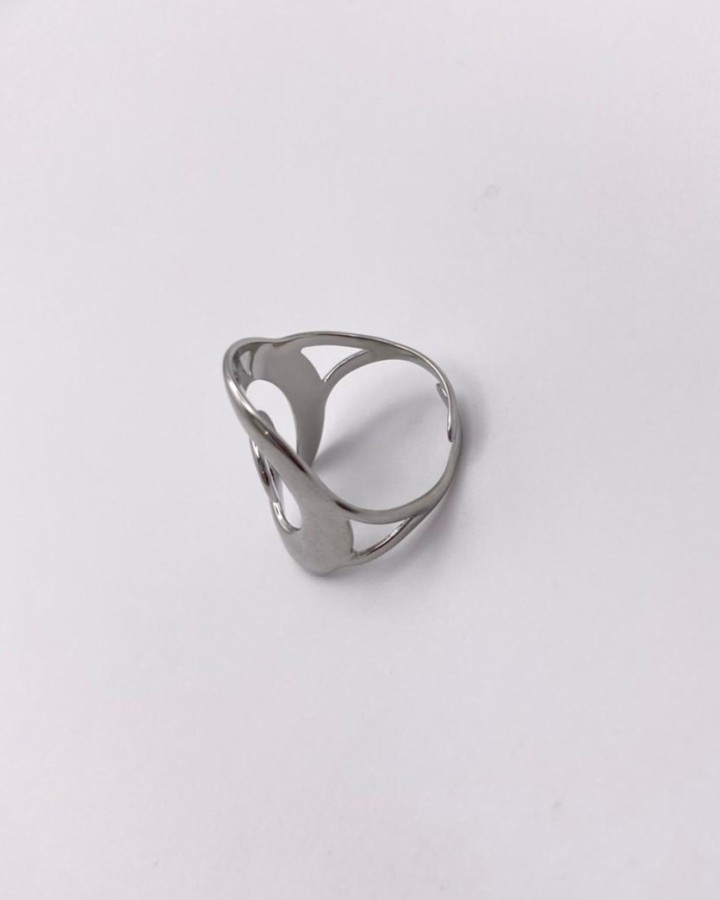 ANILLO AJUSTABLE ESPIRAL - ACERO INOXIDABLE