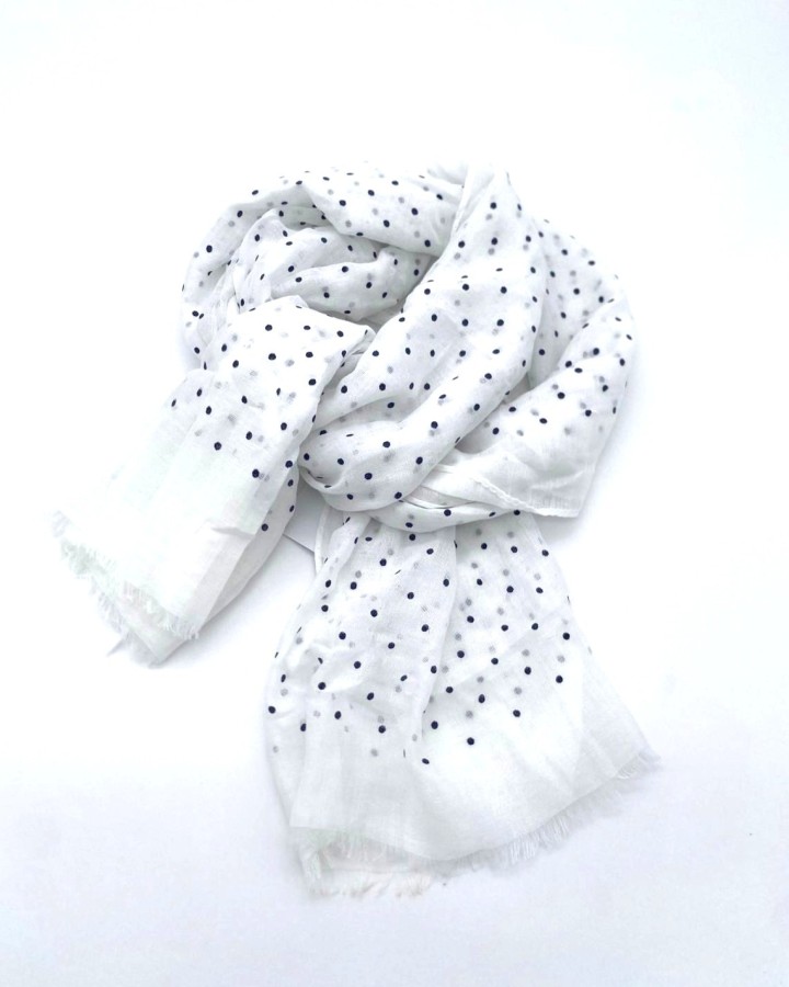 PAÑUELO ESTAMPADO TOPOS