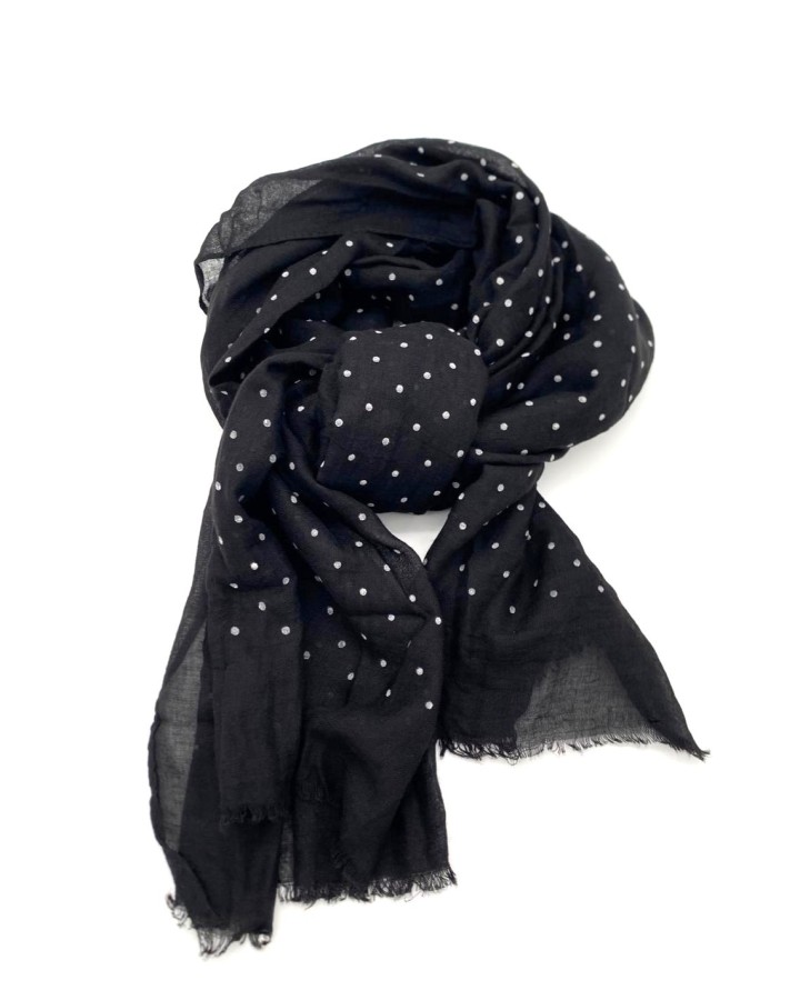 PAÑUELO ESTAMPADO TOPOS