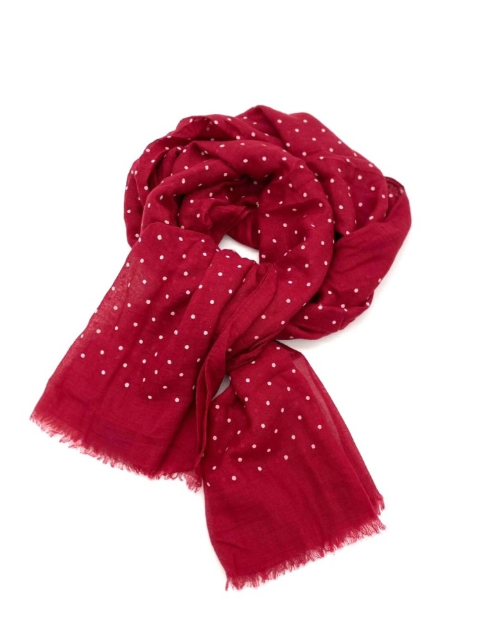 PAÑUELO ESTAMPADO TOPOS