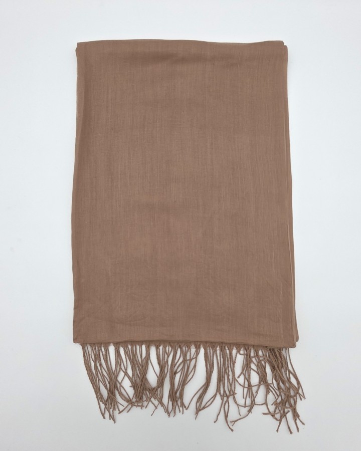 PAÑUELO LISO CON FLECOS