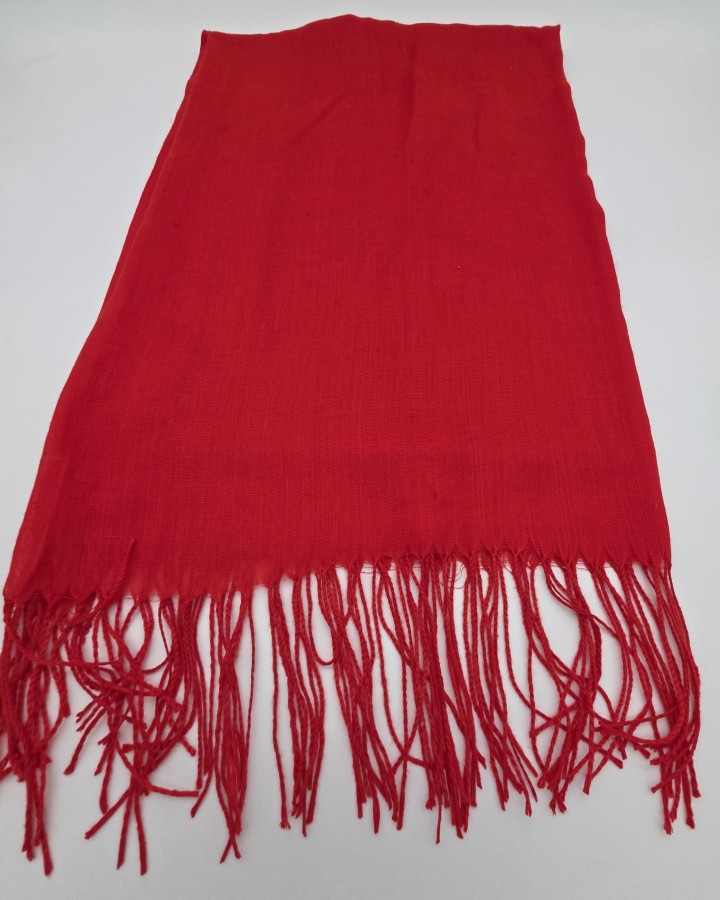 PAÑUELO LISO CON FLECOS