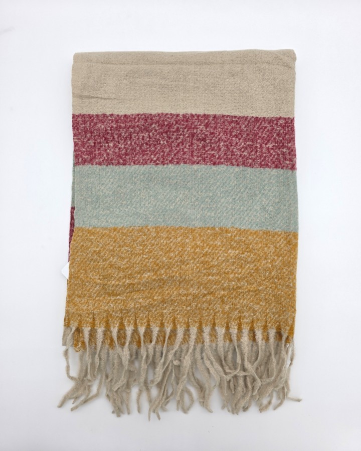 BUFANDA RAYAS GRANDES