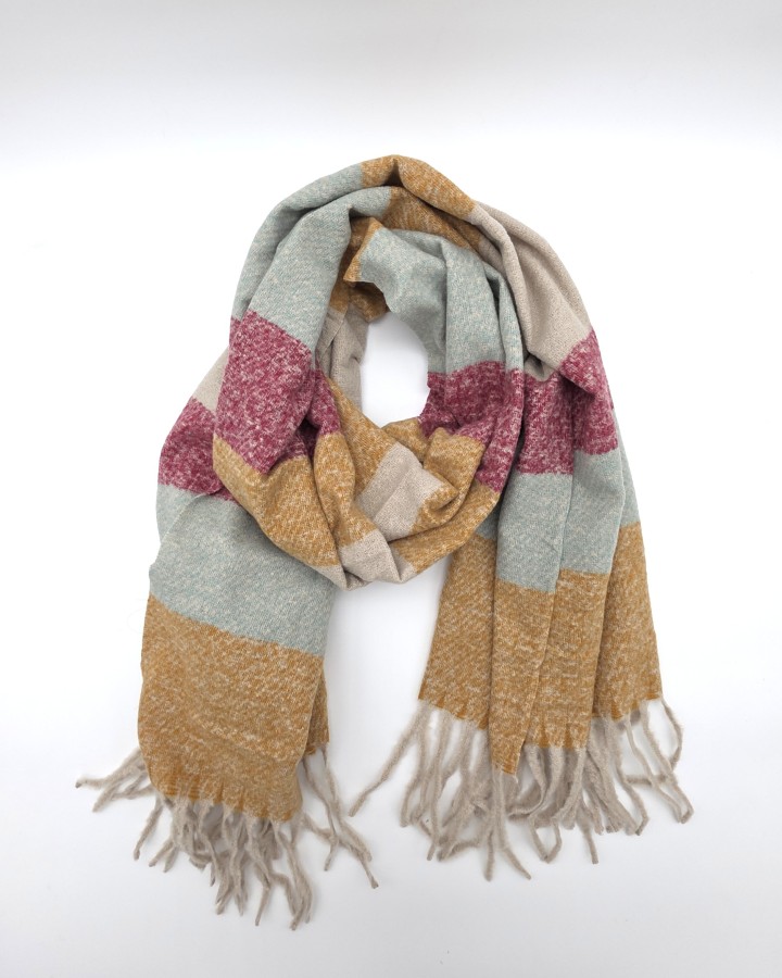 BUFANDA RAYAS GRANDES