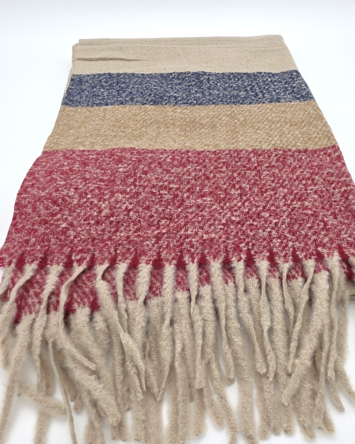 BUFANDA RAYAS GRANDES