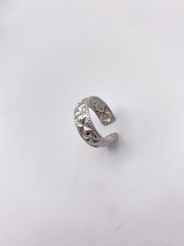 ANILLO AJUSTABLE ROMANO - ACERO INOXIDABLE