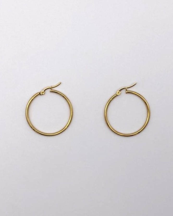 AROS FINOS PEQUEÑOS - ACERO INOXIDABLE