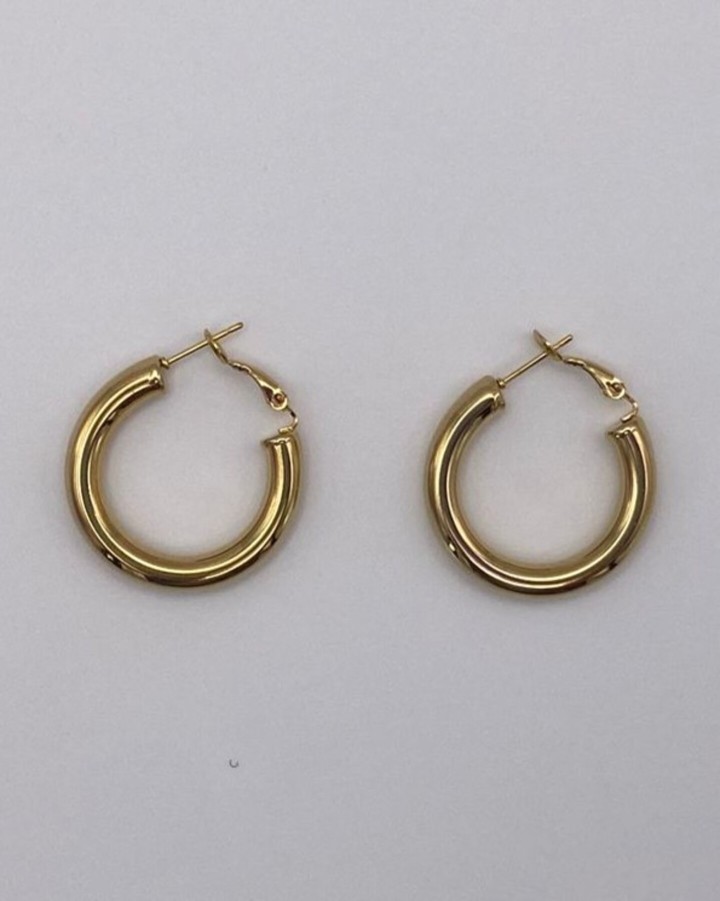 AROS GRUESOS MEDIANOS - ACERO INOXIDABLE