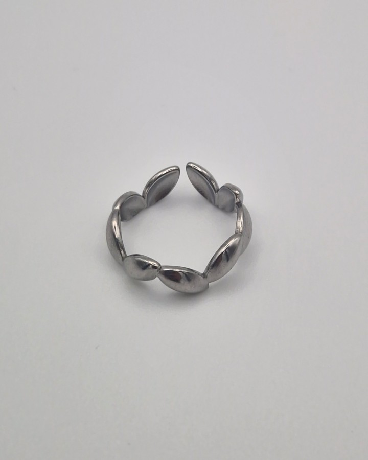 ANILLO AJUSTABLE LÁGRIMAS - ACERO INOXIDABLE