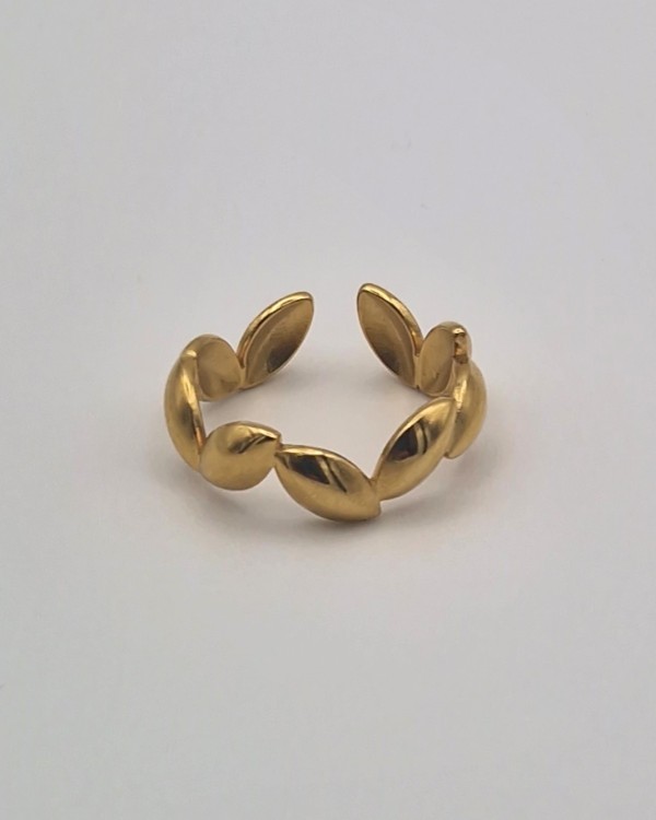 ANILLO AJUSTABLE LÁGRIMAS - ACERO INOXIDABLE