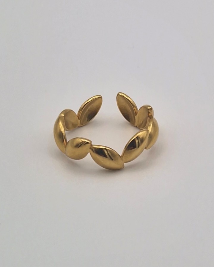 ANILLO AJUSTABLE LÁGRIMAS - ACERO INOXIDABLE