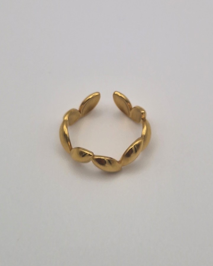 ANILLO AJUSTABLE LÁGRIMAS - ACERO INOXIDABLE