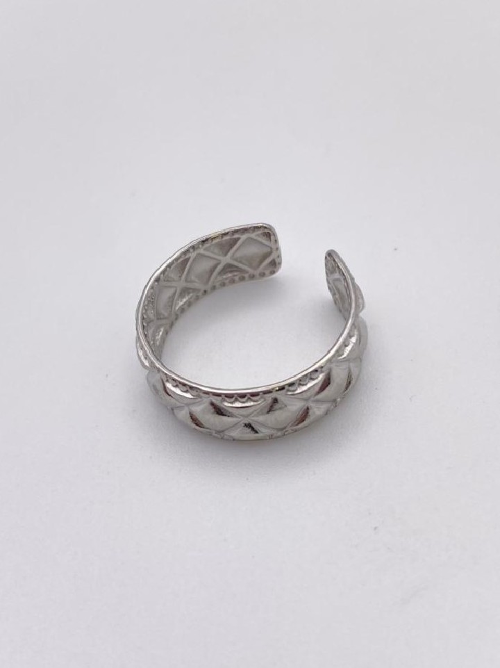 ANILLO AJUSTABLE ROMANO - ACERO INOXIDABLE