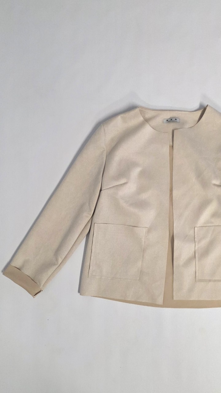 CHAQUETA EFECTO ANTE