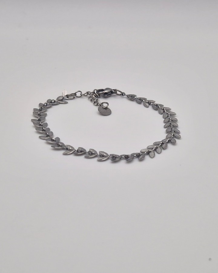 PULSERA ESPIGA - ACERO INOXIDABLE