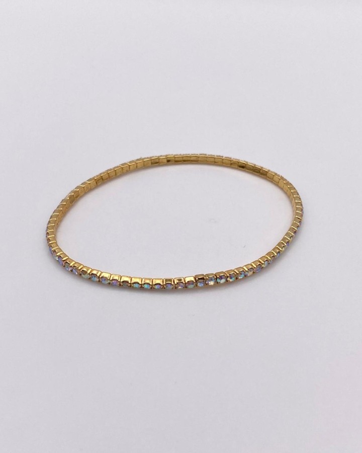 PULSERA ELÁSTICA BRILLANTES