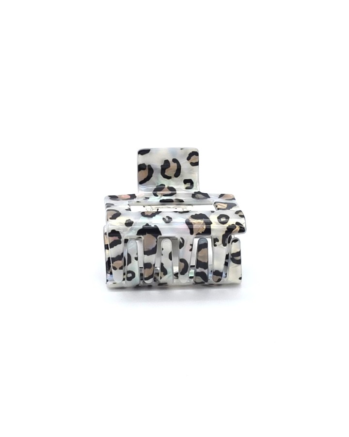 PINZA DE PELO ANIMAL PRINT