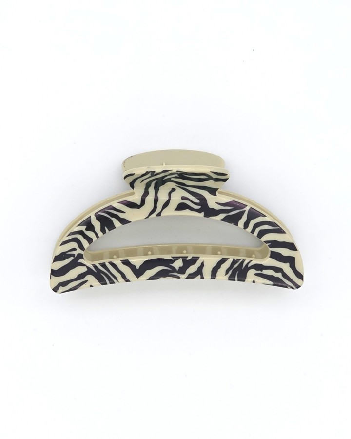 PINZA DE PELO ANIMAL PRINT