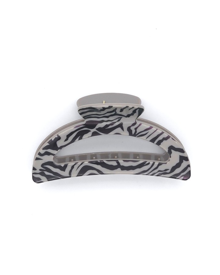 PINZA DE PELO ANIMAL PRINT