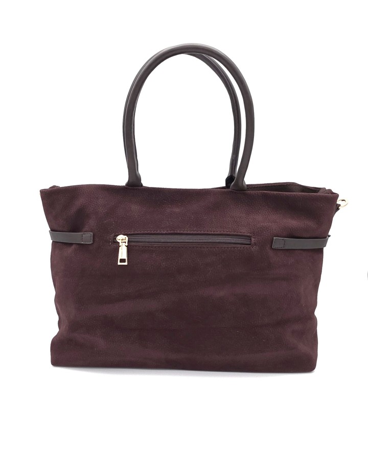 BOLSO SHOPPER EFECTO PIEL