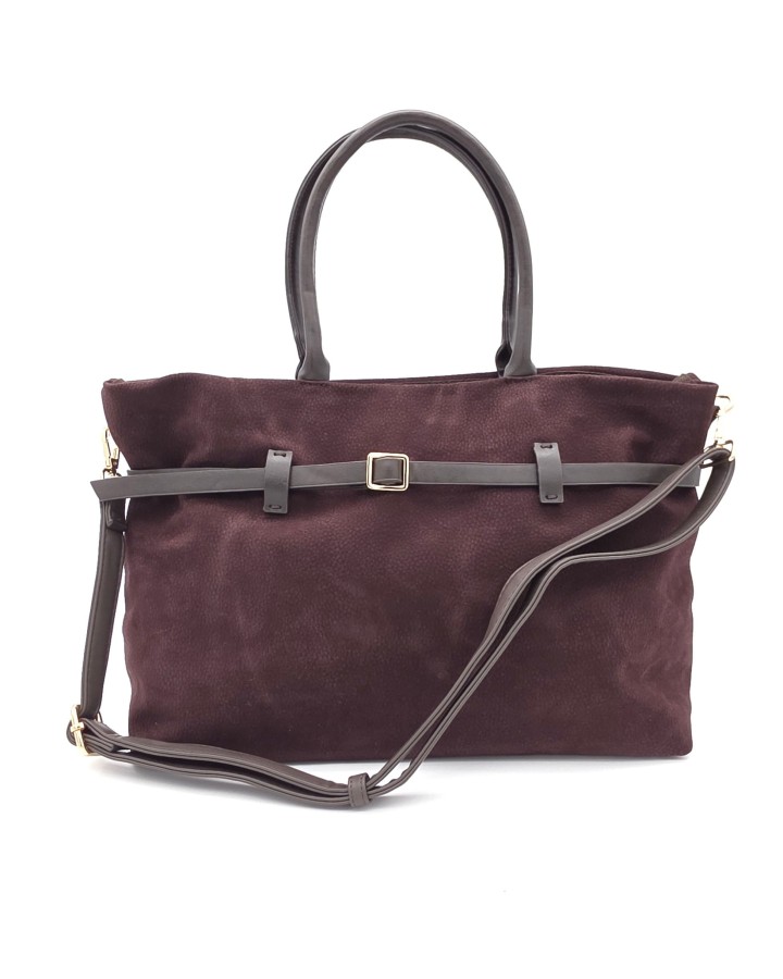 BOLSO SHOPPER EFECTO PIEL