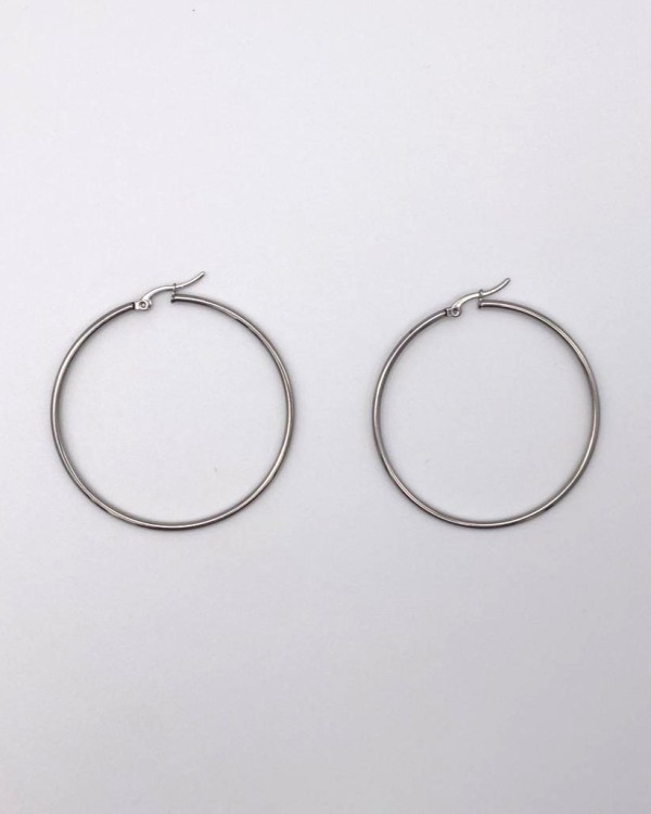 AROS FINOS LARGOS - ACERO INOXIDABLE