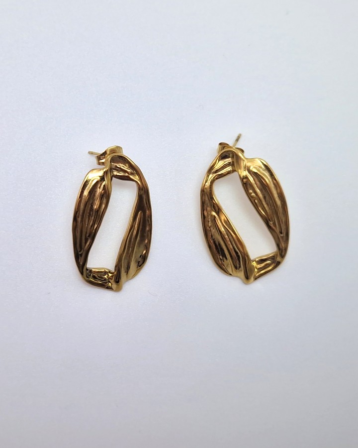 PENDIENTES VINTAGE - ACERO INOXIDABLE