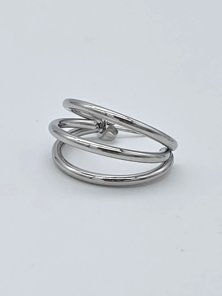 AROS TRIPLES - ACERO INOXIDABLE